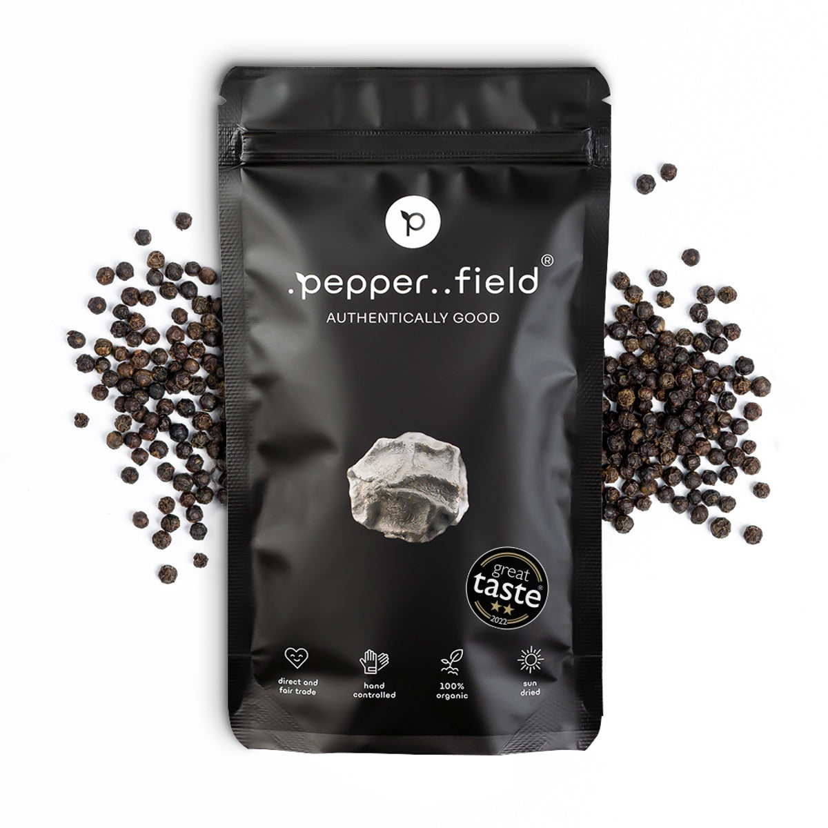Kampotský pepř černý - MAXI doypack 100g
