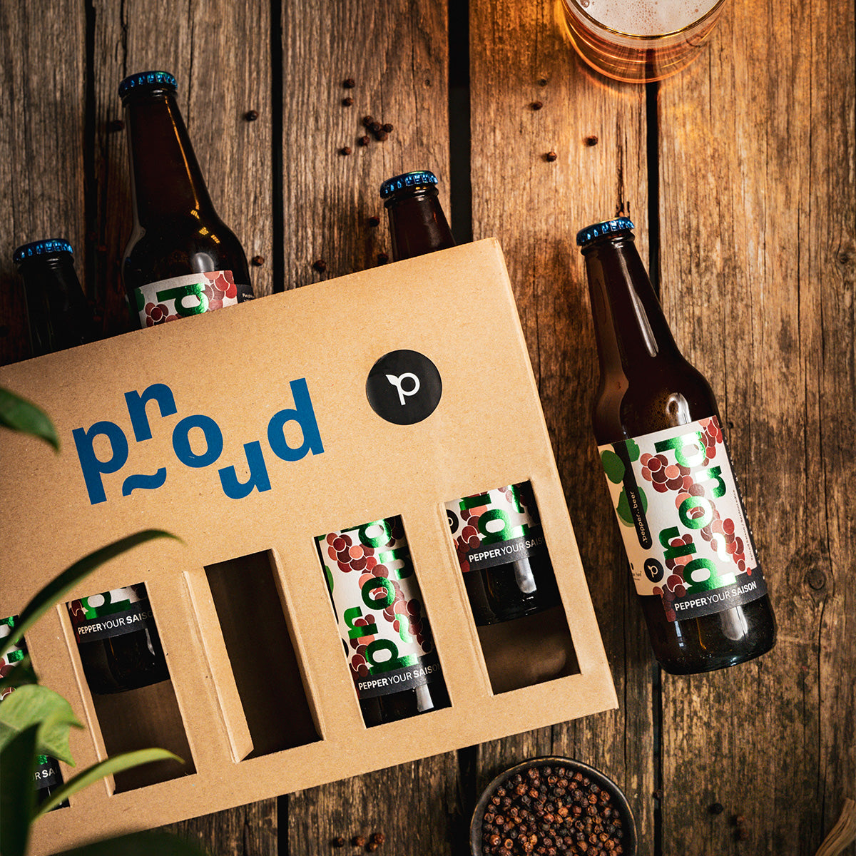 PEPPER YOUR SAISON – .pepper..beer 5-pack v dárkovém balení