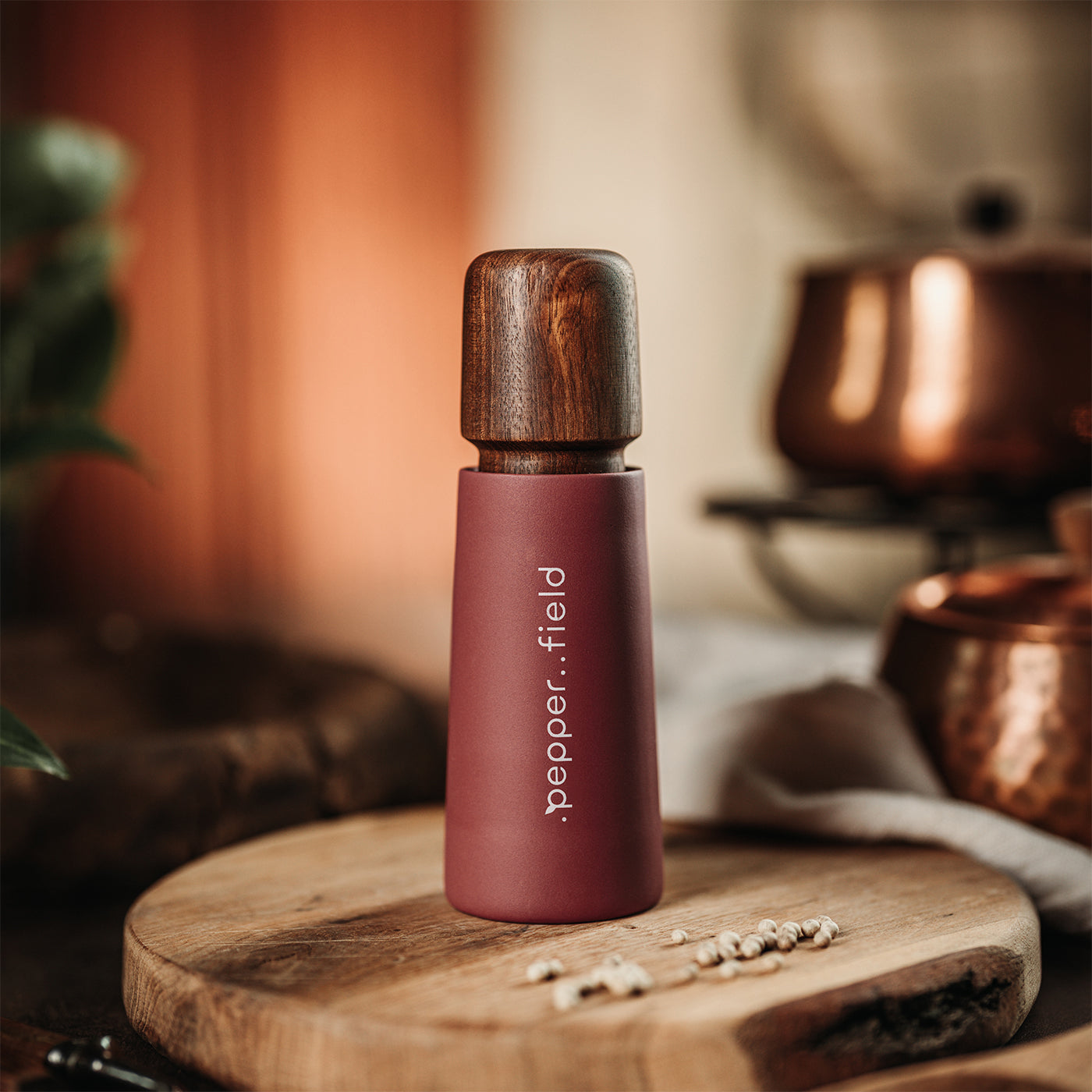 Bordeaux designový skandinávský mlýnek (17cm)